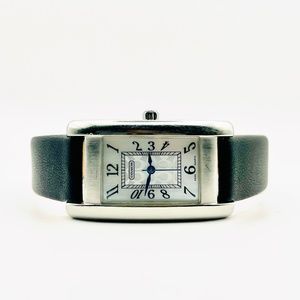 ❌SOLD❌ COACH Swiss Tank Style 0313 Vintage Ladies Wristwatch - New Band